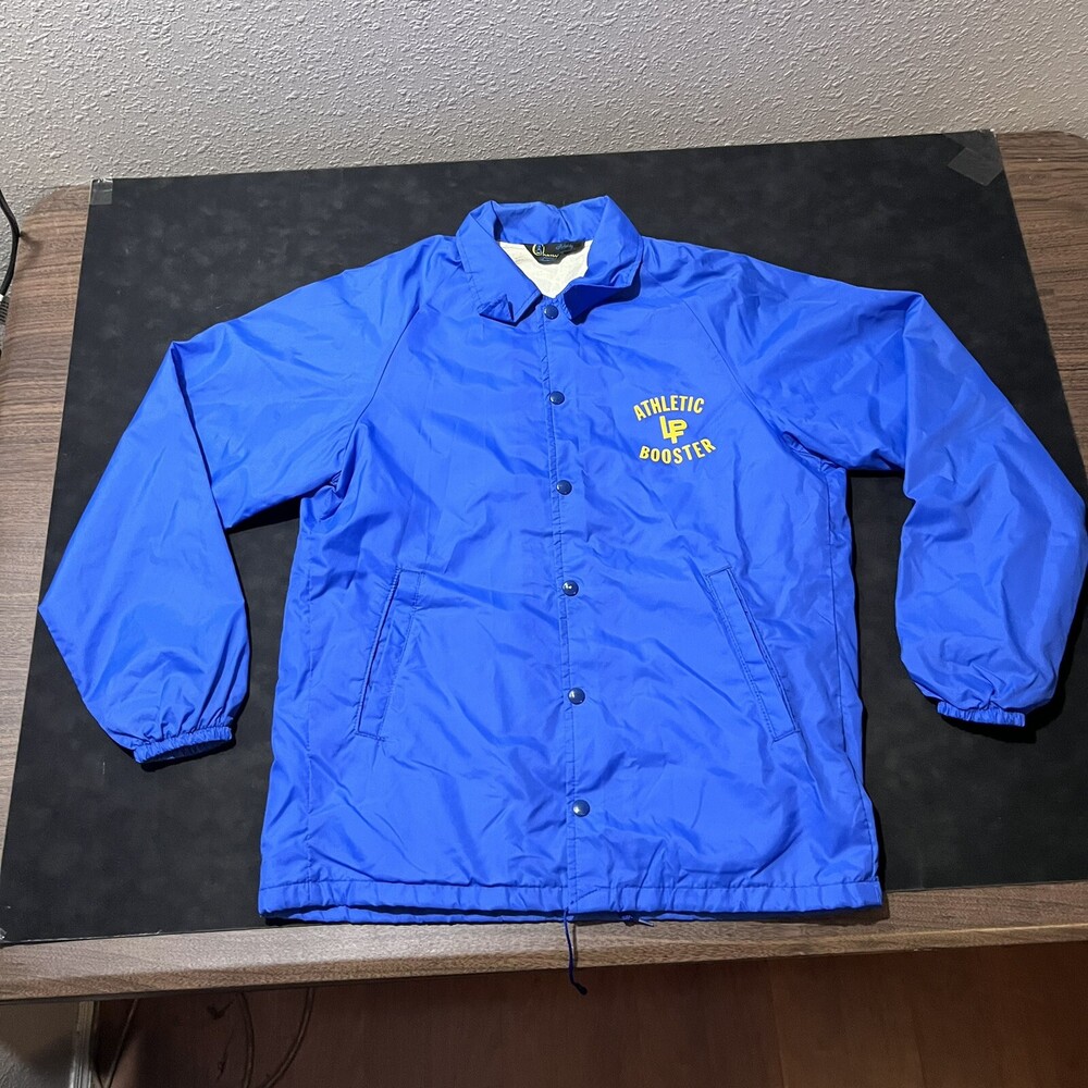 Vintage Champion Jacket 1950s Running Man Windbreaker Tampa 1960s Largo High HS